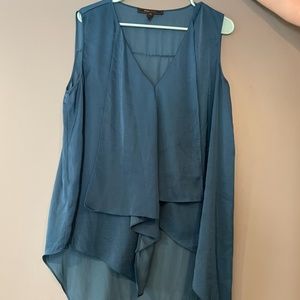 BCBG MaxAzria Dark Teal Blouse